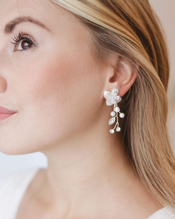 Pearl Wedding Earrings