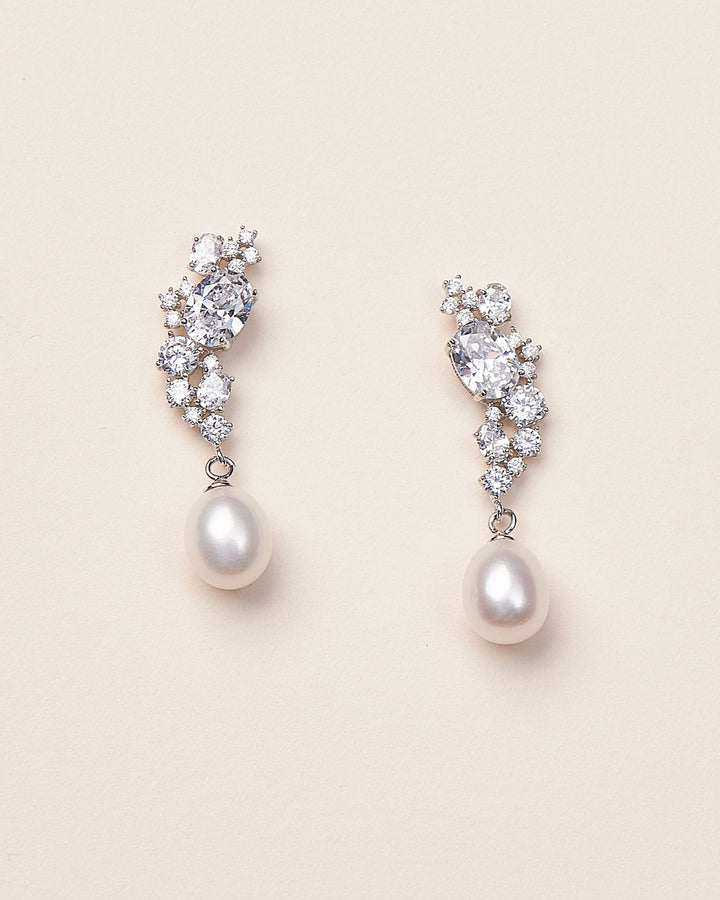 Pearl Wedding Earrings