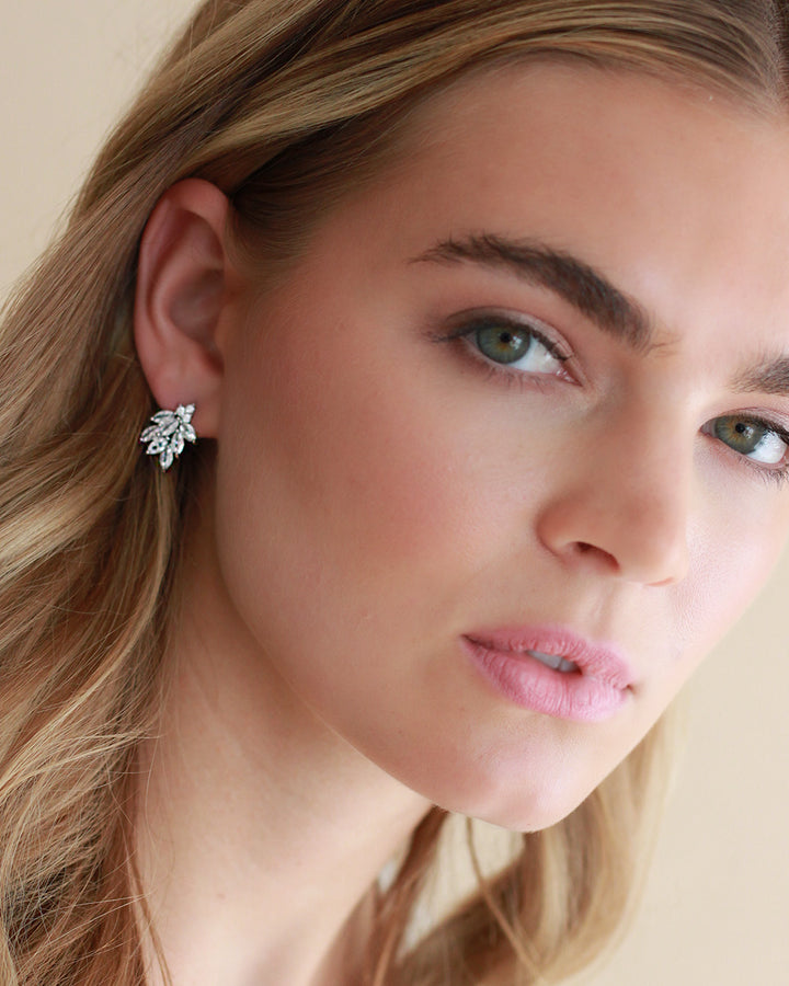 Mia Floral CZ Studs