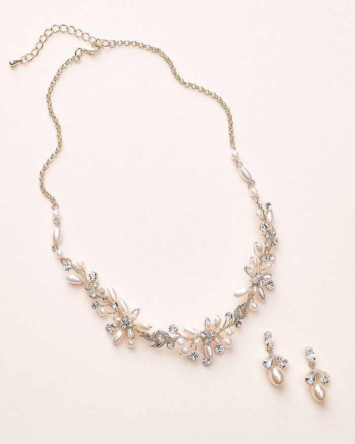Gold Pearl Jewelry for Weddings