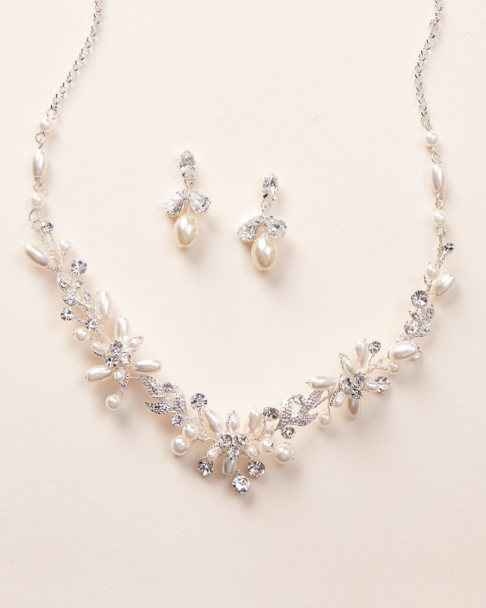 Delicate Pearl Jewelry Set Shop Wedding Day Jewelry Dareth Colburn