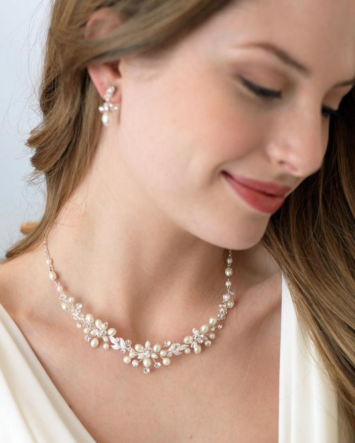 Pearl Bridal Jewelry Set