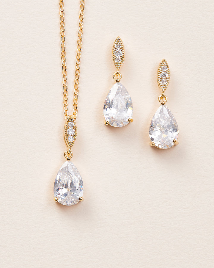 Gold Bridesmaid Jewelry