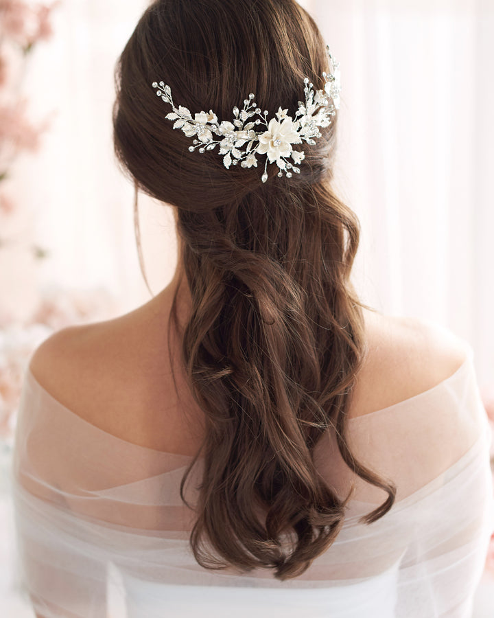 Floral Wedding Hair Comb