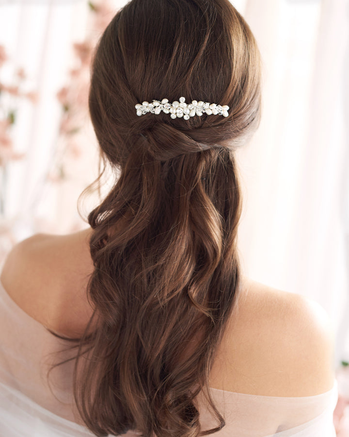 Small Pearl Wedding comb