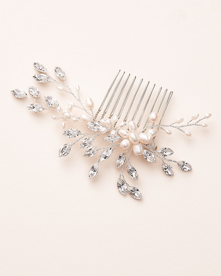 Pearl Wedding Comb