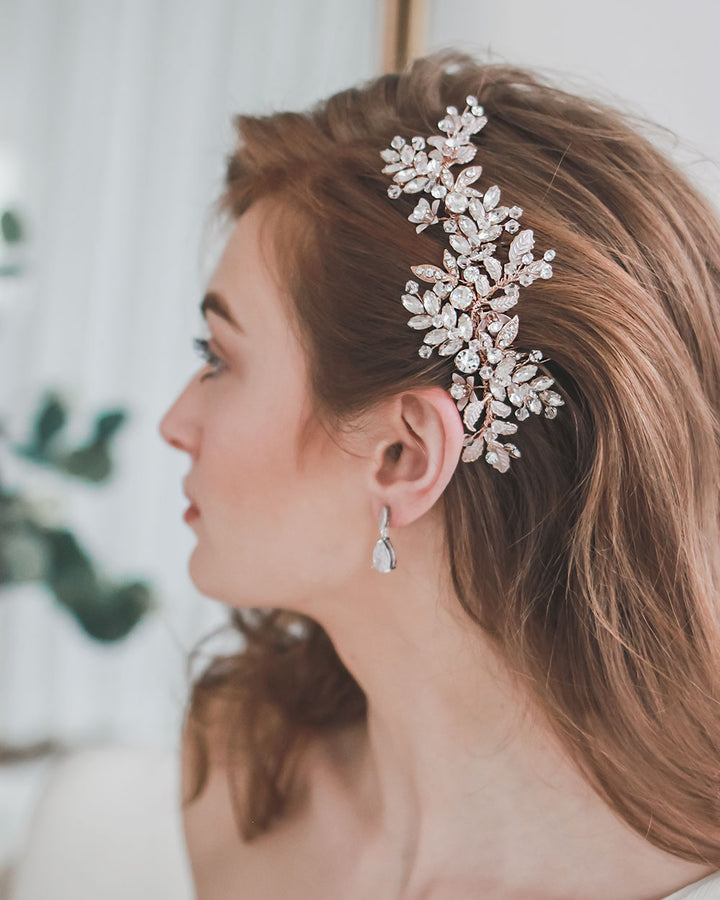 Crystal Wedding Comb