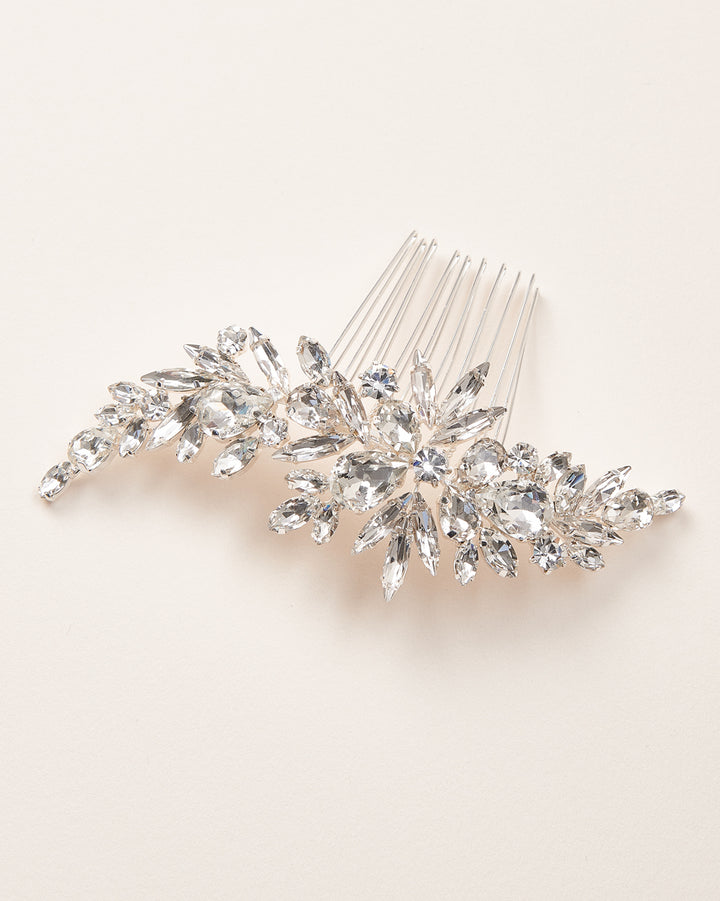 Bridal Comb Silver