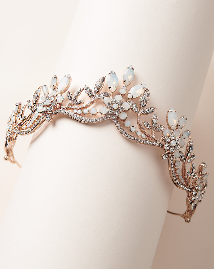 Rose Gold Opal Tiara