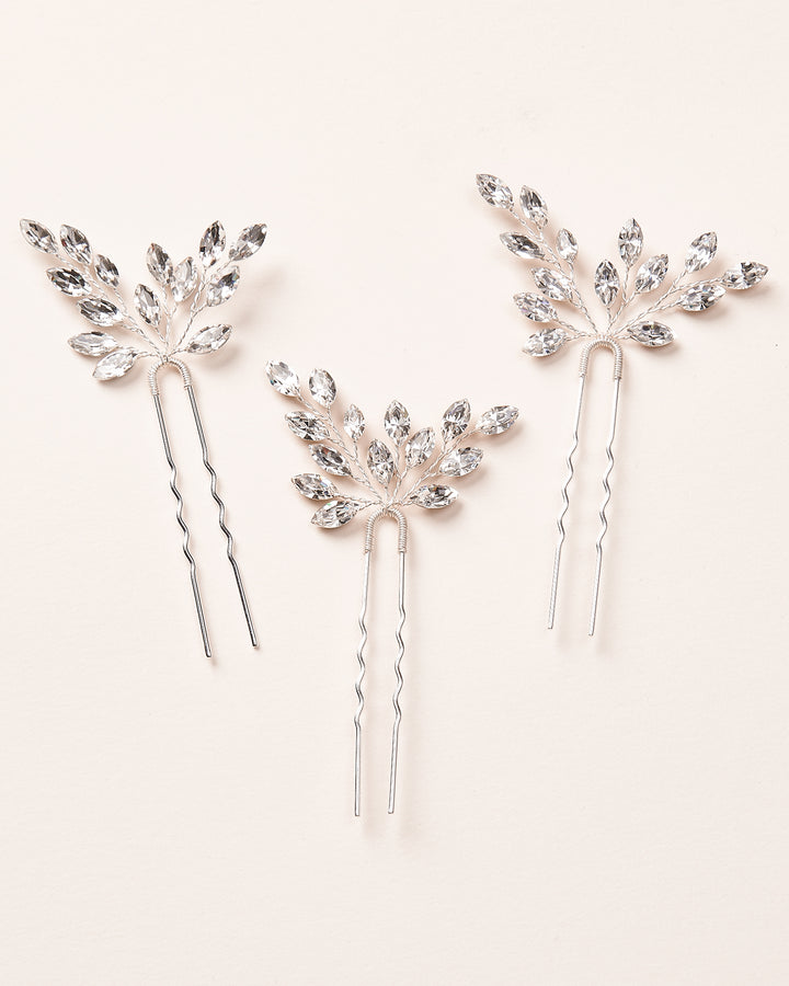 Crystal Hair Pins