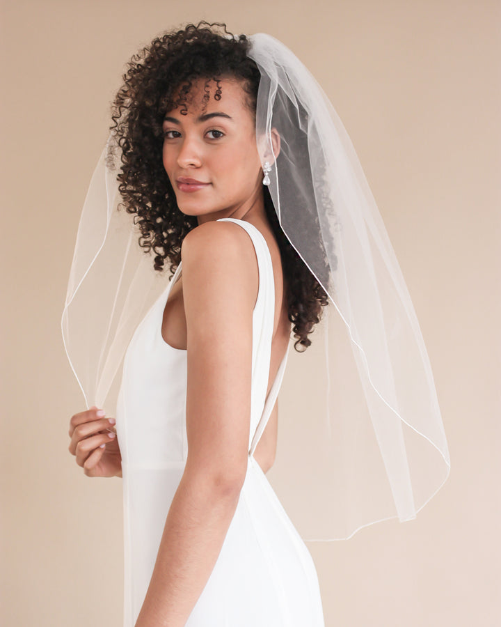 Pencil Edge Veil