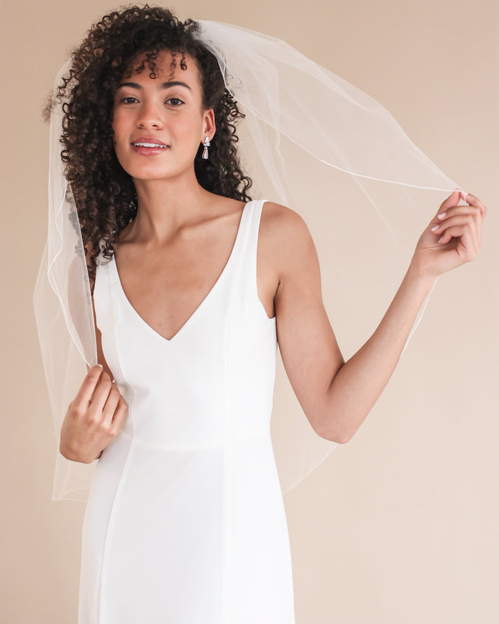 Pencil Edge Veil