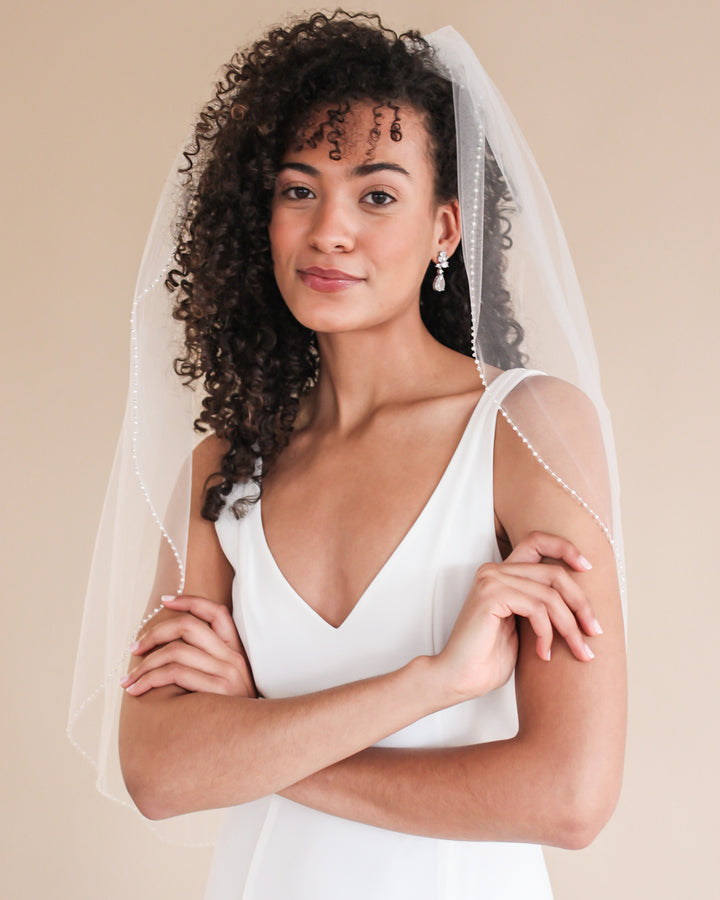 Pearl Wedding Veil