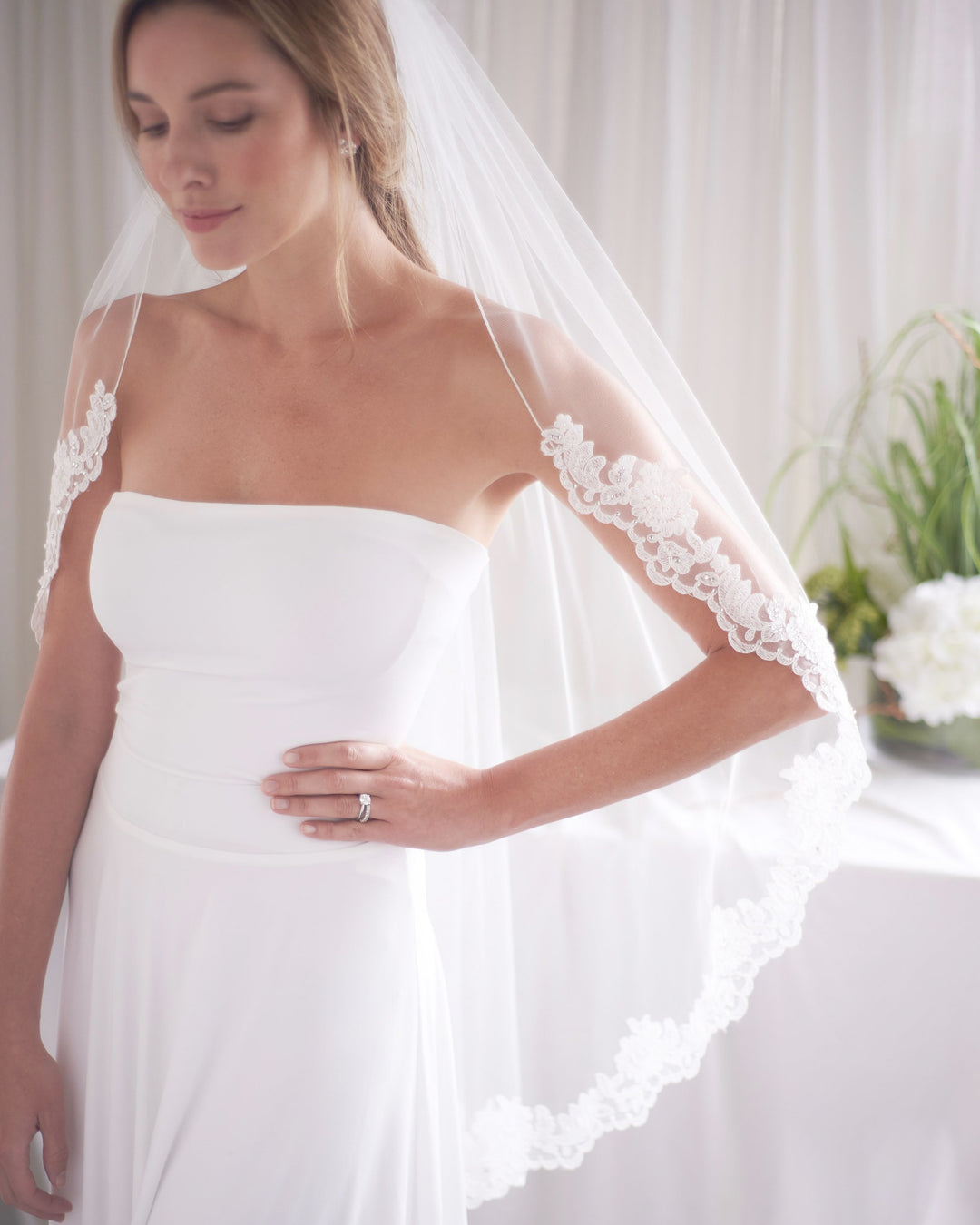 Wedding Veil with Lace