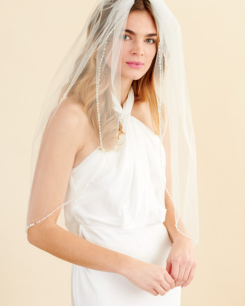 Pearl Wedding Veil