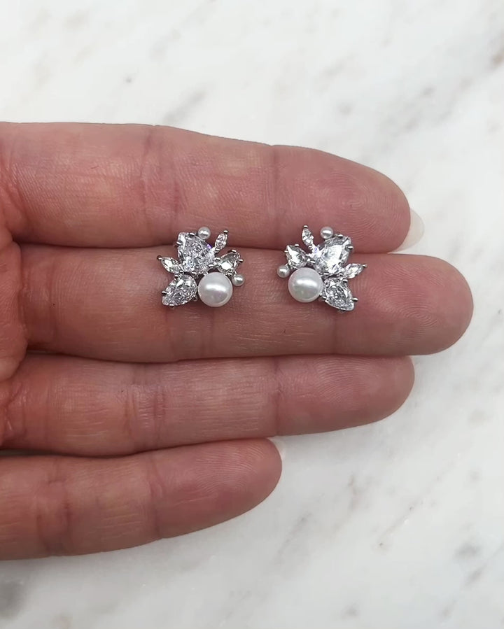 Petite Pearl Studs