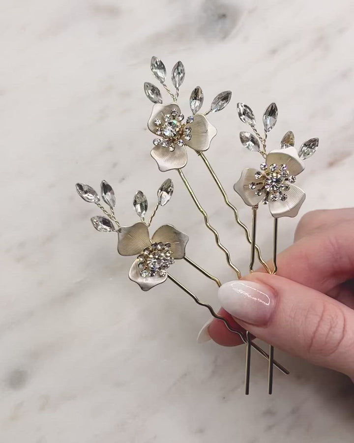 Kacie Hair Pins (Set of 3)