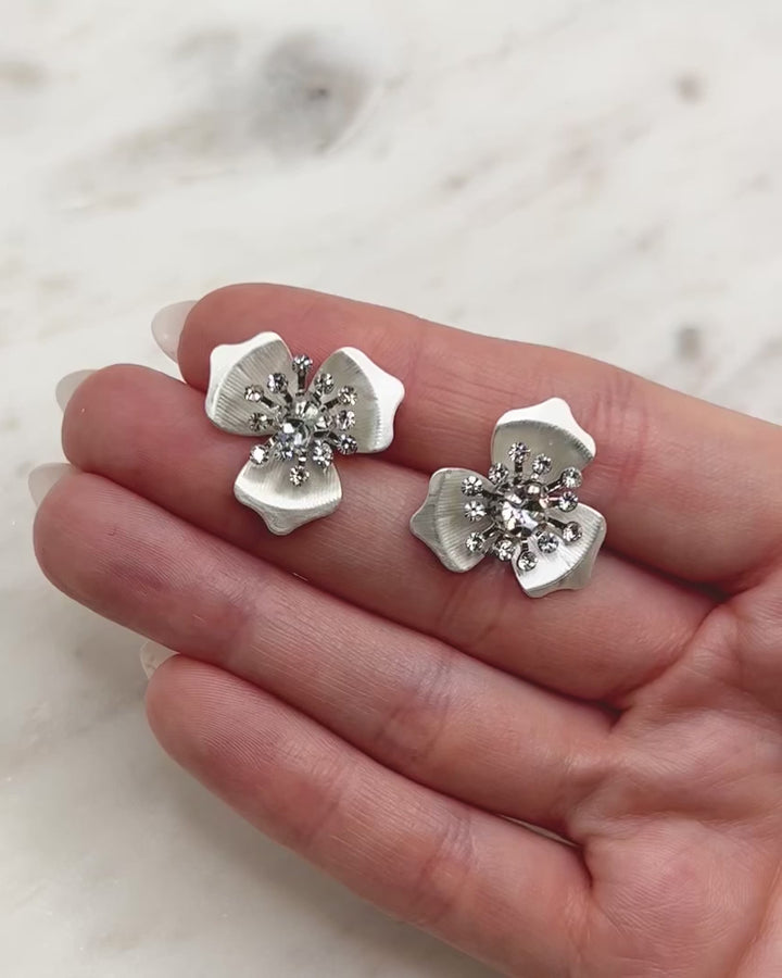 Kacie Floral Studs