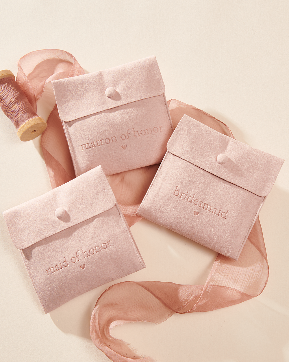 Bridesmaid Keepsake Jewelry Pouch, Bridesmaid