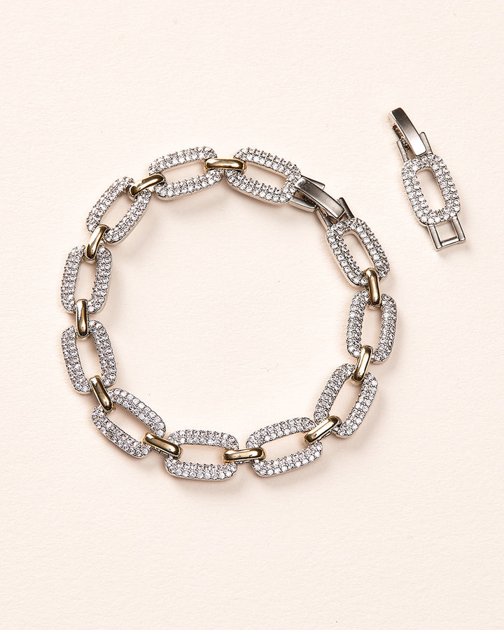 2-Tone Link Bracelet