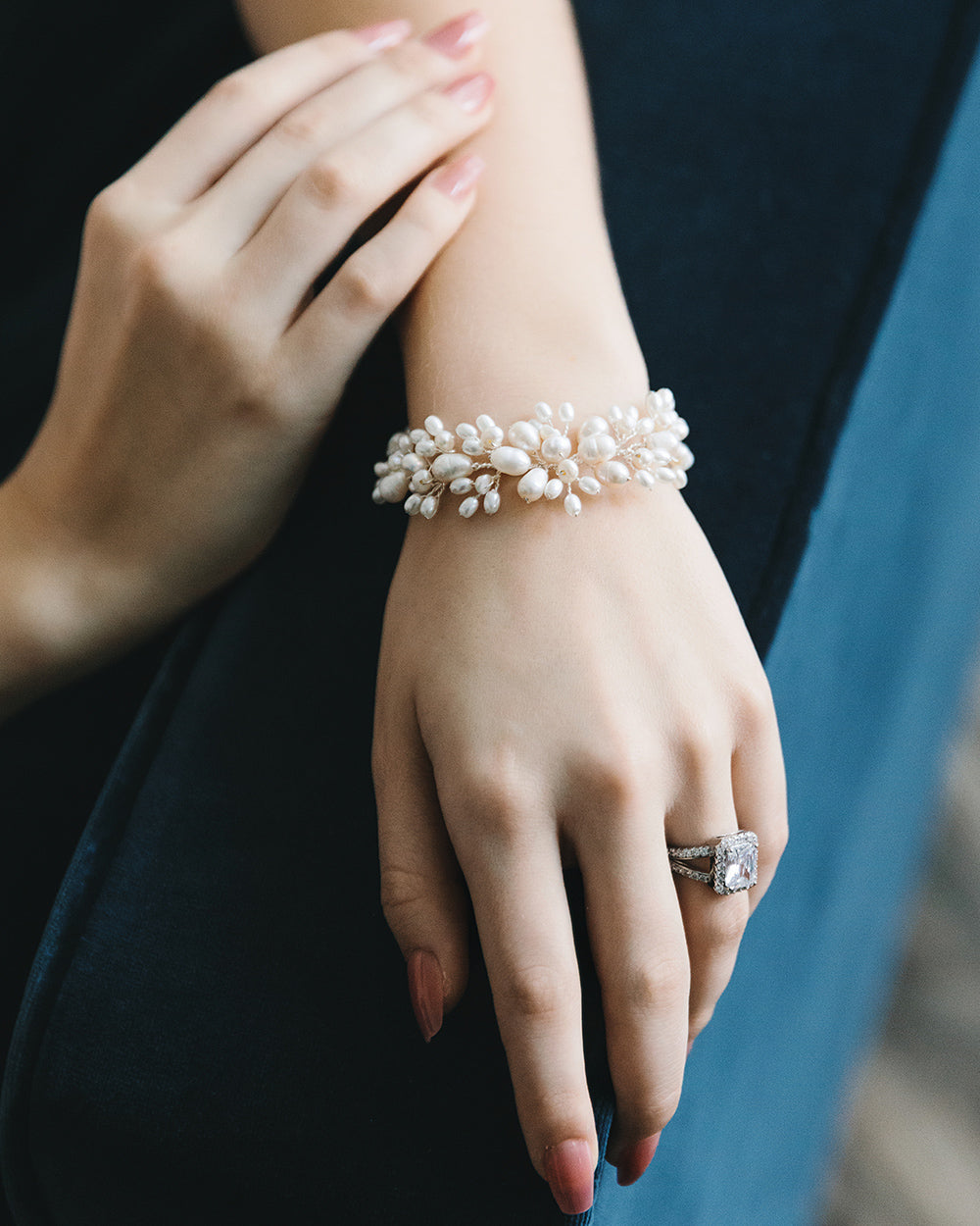 Rose gold wedding bracelet - Bracelets wedding jewellery - Hello Lovers