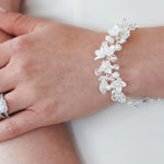 Floral Wedding Bracelet