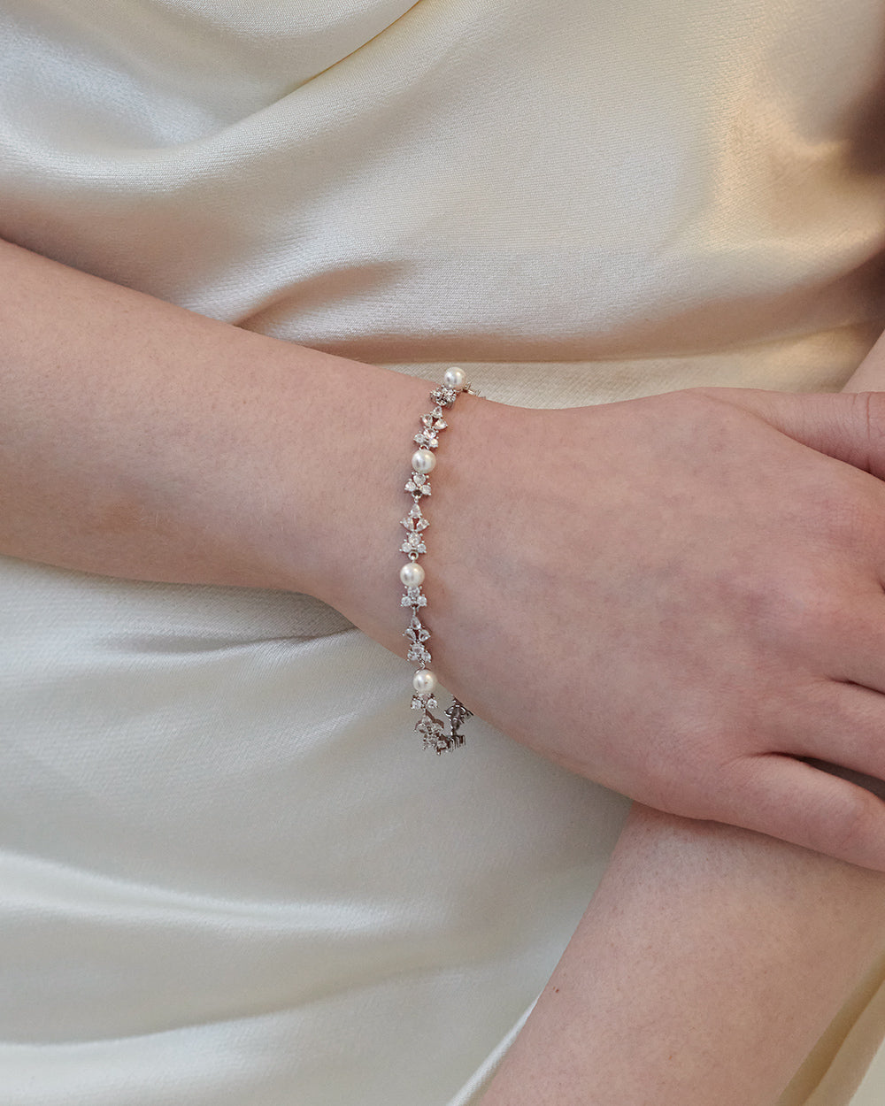 Pearl Wedding Bracelet