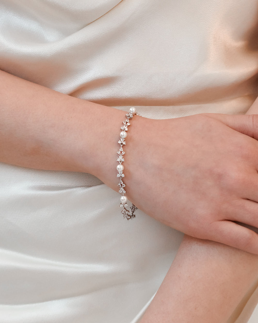 Pearl Wedding Bracelet