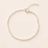 Dainty cz bracelet