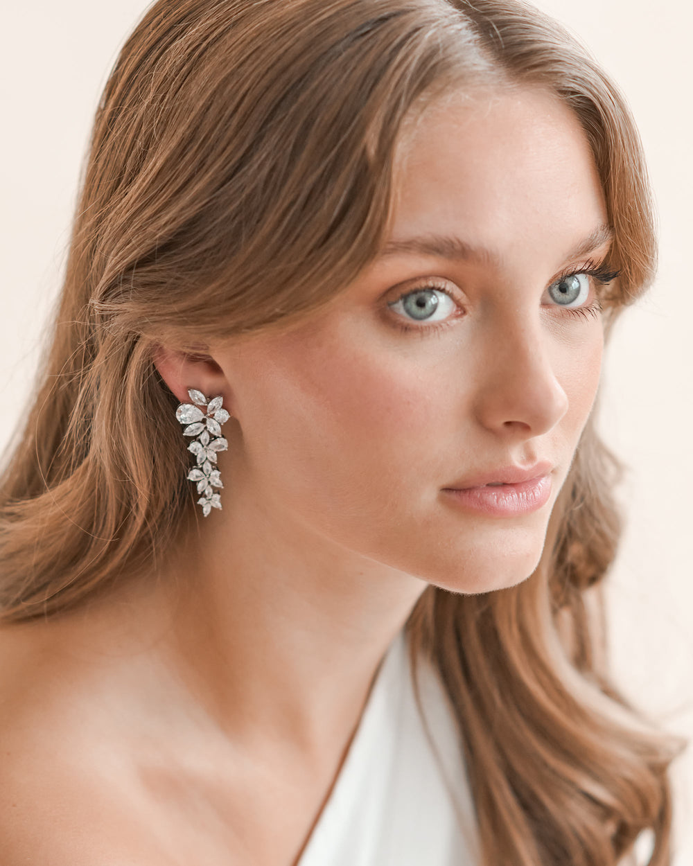 CZ Dangle Earrings