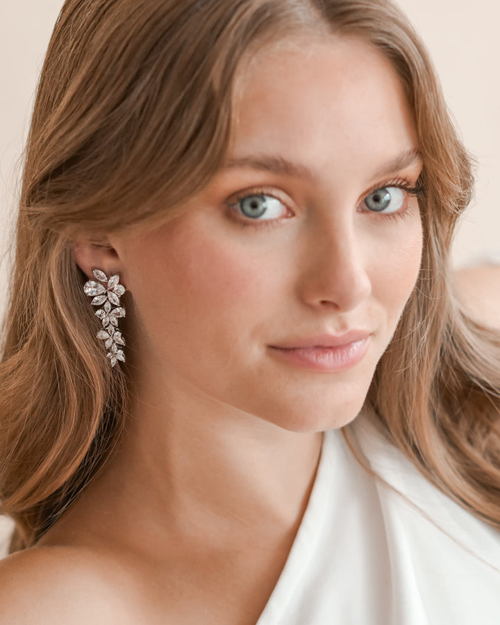 CZ Dangle Earrings