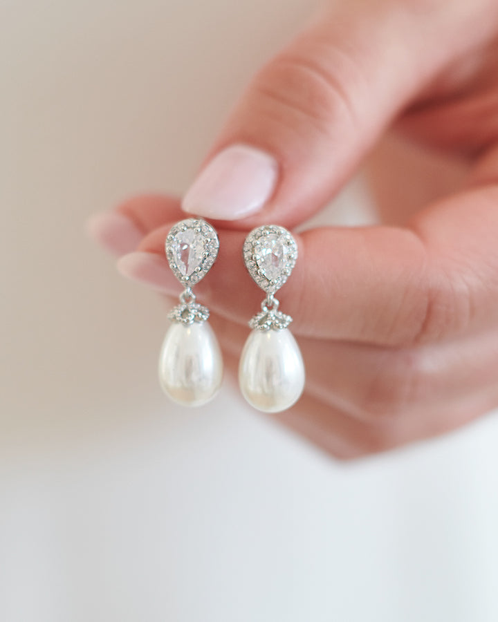 Pearl Wedding Earrings