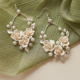 Rosa Hoop Earrings