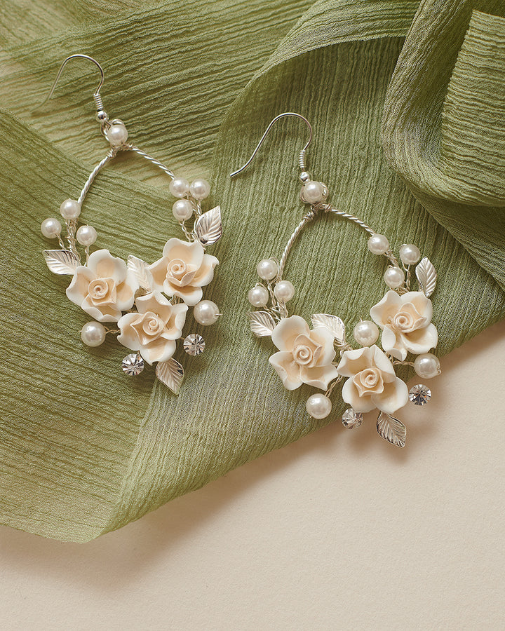 Rosa Hoop Earrings