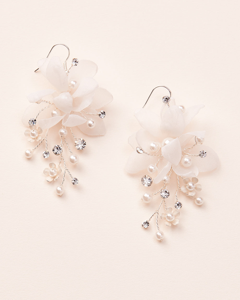 Floral Earrings Bridal