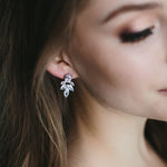 Crystal CZ Stud Wedding Earring