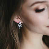 Crystal CZ Stud Wedding Earring