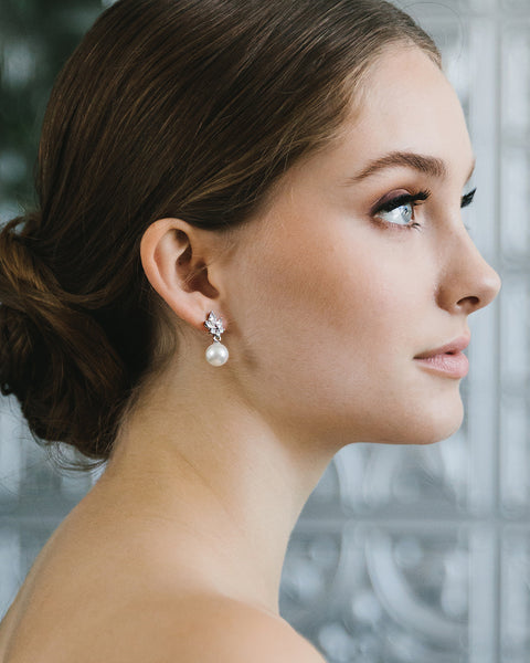 Peyton Pearl Dangle Earrings - Shop Earrings | Dareth Colburn