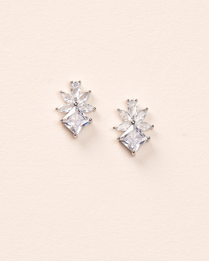 Petite CZ Stud Earrings