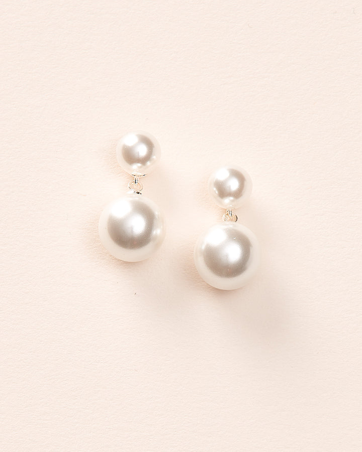 Pearl Bridal Earrings Dangle