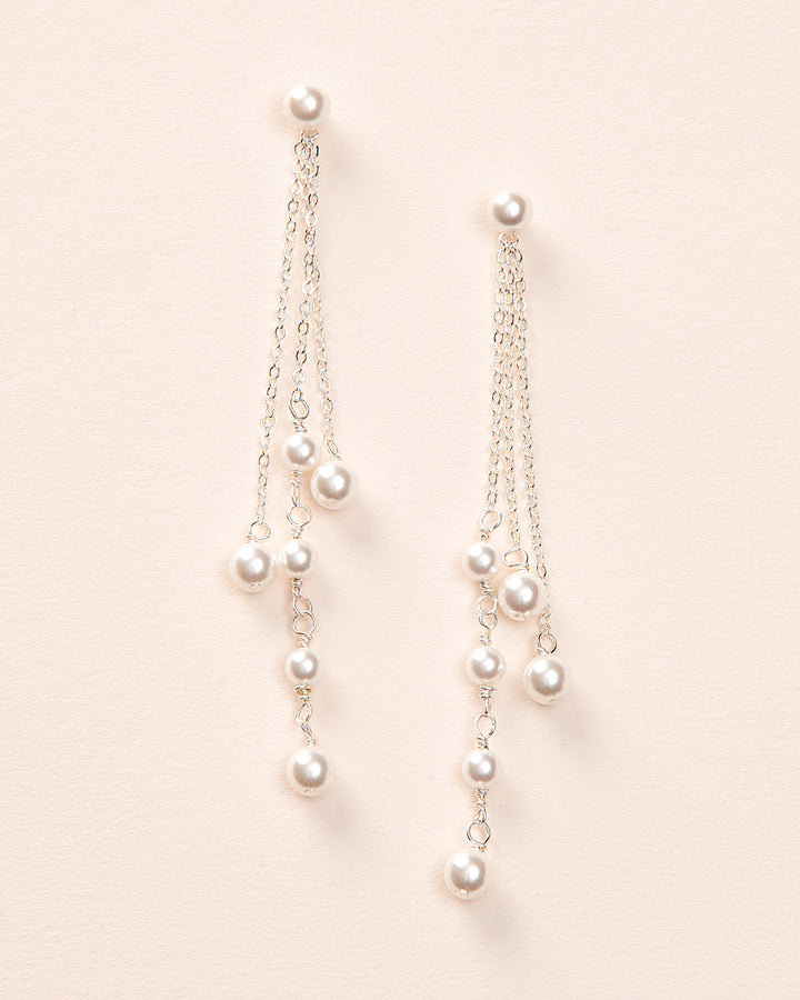 Pearl Duster Earrings