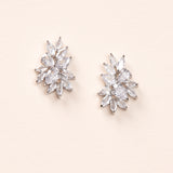 CZ Stud Earrings for Bride