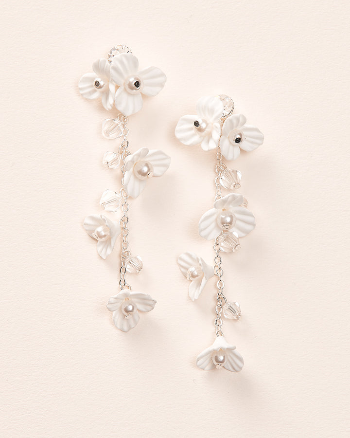 Dangle Floral Earrings