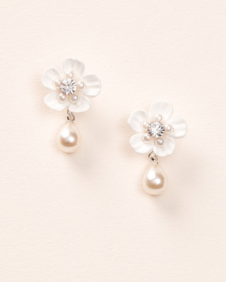 Floral Wedding Earrings
