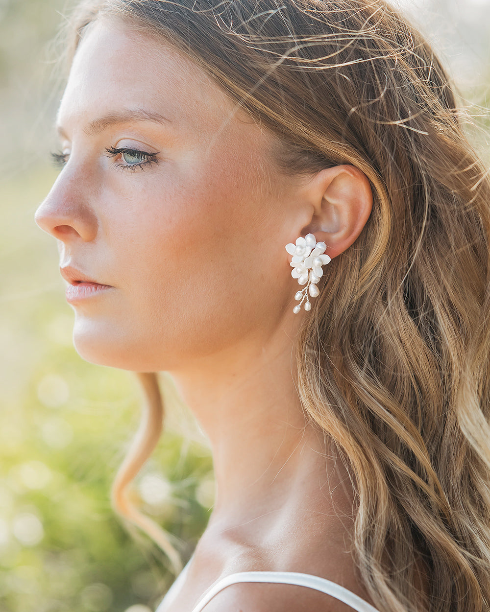 Pearl Wedding Earrings