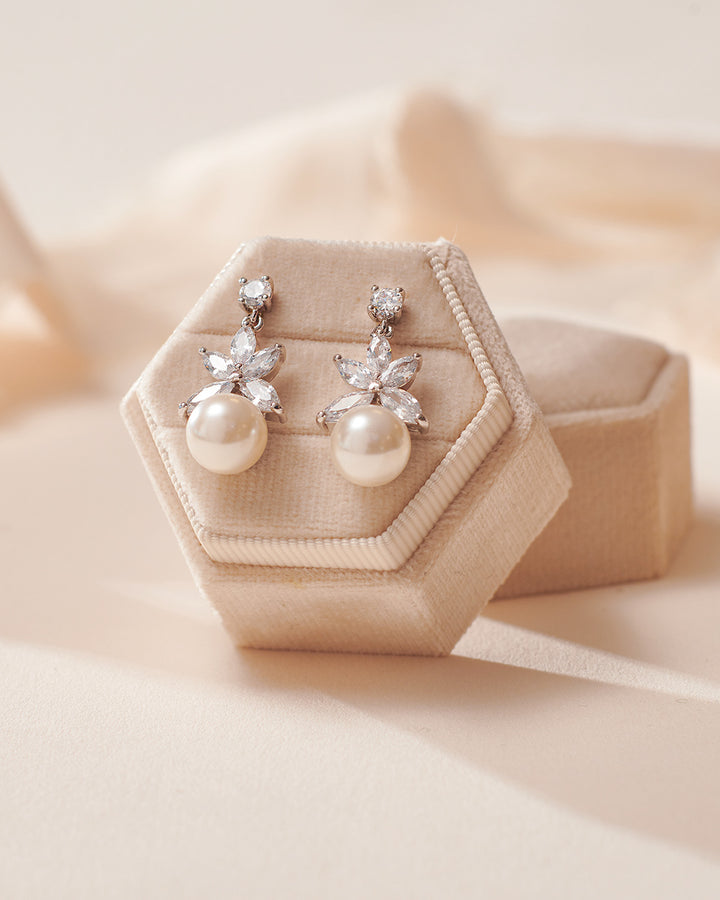 Bridal Pearl Earrings