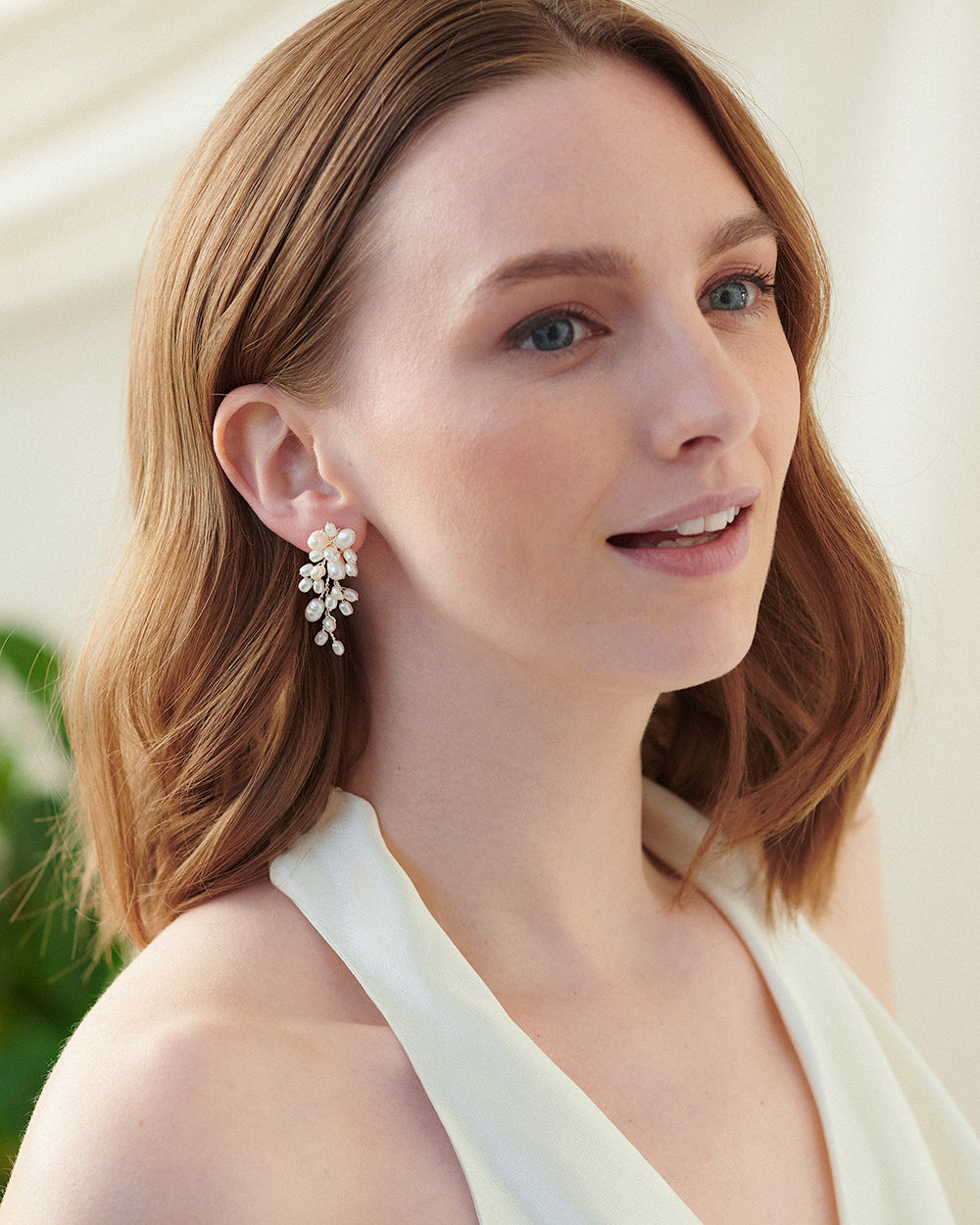 Pearl Earrings Bridal