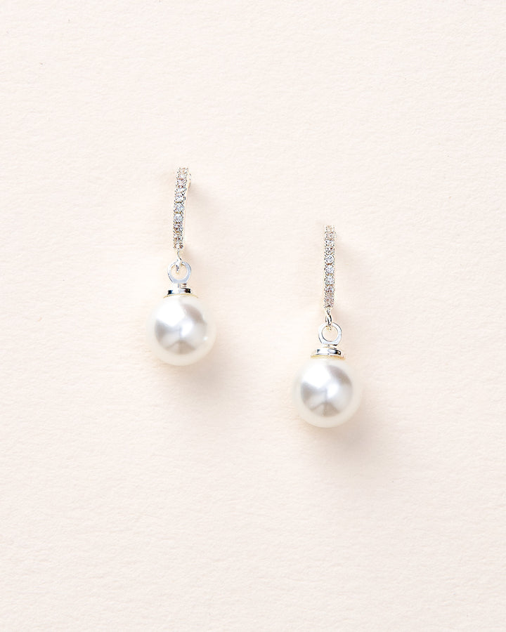 Pearl earrings Silver