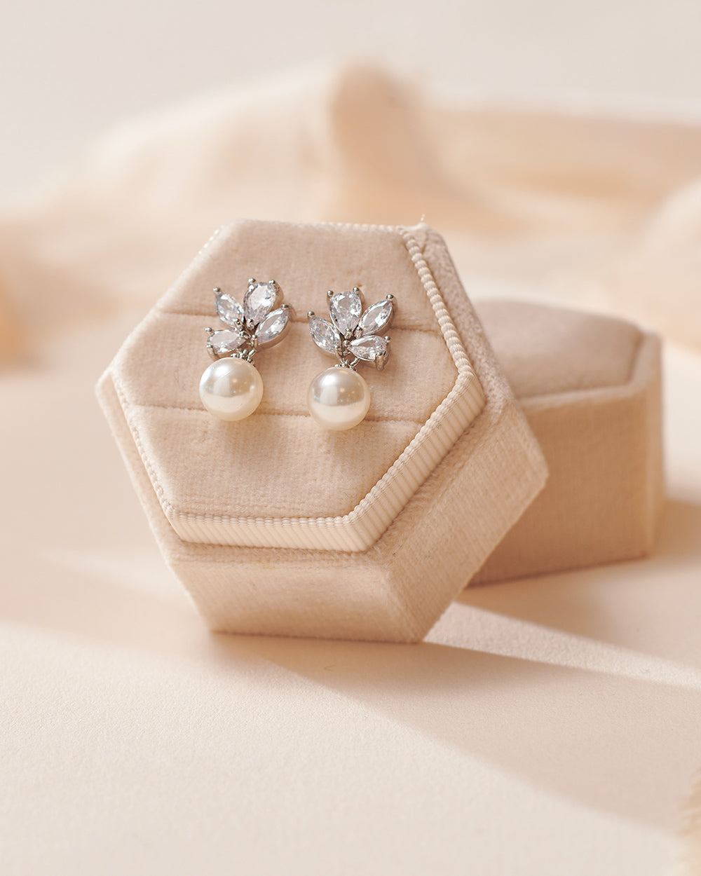Bridal Pearl Earrings