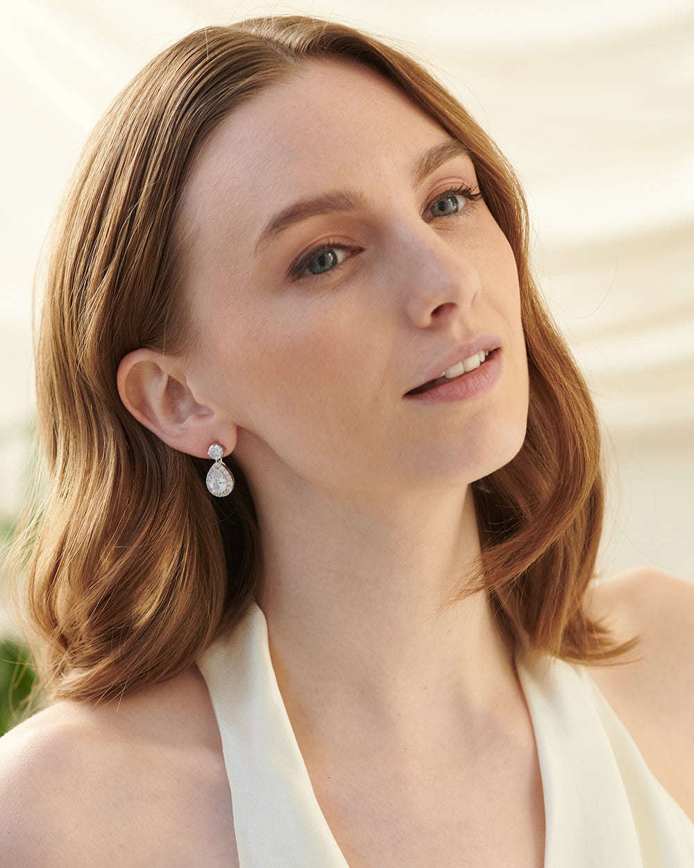Bridal CZ Earrings